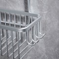 Miniatyrbillede 5 af 10: Vandhanehyldebøjle Brusekurvkroge SORT Black