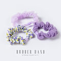 Pikkukuva 10 / 10: 3 kpl Chiffon Lanka Scrunchies Hiuskuminauhat SININEN Blue