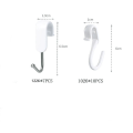 Miniatyrbilde 2 av 10: pakke: 7/10 stk S Shape kroker Nøkkelkrok 10 STK 10 STK 10Pcs