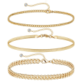 Miniatyrbild 1 av 10: Metal Chain Chain Anklets C C C
