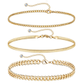 Miniatyrbilde 1 av 10: Metallkjede kjede anklet C C C