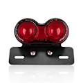 Pikkukuva 1 / 10: Moottoripyörän takavalon jarrujen takavalot PUNAINEN LINSSIT PUNAINEN LINSSIT Red Lenses