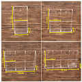Miniatyrbild 2 av 8: Fjärrkontrollhållare Väggmonterad case STYLE 3 STYLE 3 Style 3