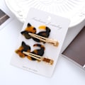 Pikkukuva 2 / 10: 4 kpl Cat Shape Traceless Barrettes asetaattihiusklipsit 4 4 4