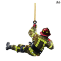 Pikkukuva 1 / 9: 2 kpl Firefighter-riippuva auto-avaimenperä F F F