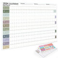 Miniatyrbillede 1 af 10: Væghængende kalender kalenderplanlægningsark 02 02 02