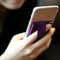 Miniatyrbilde 5 av 10: 2stk Business Credit Lomme Telefon Bakside Kortholder BLÅ Blue
