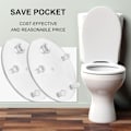 Miniatyrbillede 8 af 10: 4 stk. Udskiftning af toiletflapper tætningsskive 4Pcs