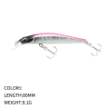 Pikkukuva 4 / 10: uppoava Minnow Baits Fish Hooks C C C