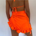 Miniatyrbillede 6 af 10: Badetøj Wrap Strandtøj Wrap ORANGE orange