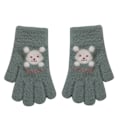Miniatyrbillede 9 af 10: Helfingerhandsker Vinterstrikkede handsker FARVE 2 FARVE 2 Color 2