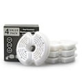 Miniatyrbilde 1 av 10: Pet Founian Filter Vannfiltre 4 STK 4 STK 4Pcs
