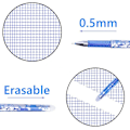 Miniatyrbillede 4 af 10: 55 STK/SÆT Sletbar gelpen INS Bjørn/køer/blade 02-SORT Blæk 02-Black Ink