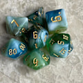 Pikkukuva 1 / 10: 7kpl/ set Polyhedral Dice Dice Games 3 3 3