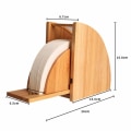Miniatyrbilde 2 av 4: Kaffefilterholder Kaffepapiroppbevaringsbeholderdispenser