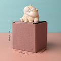 Miniatyrbilde 2 av 10: Resin Cat Statue Bobblehead Ornaments 2 2 2