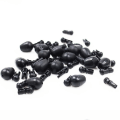 Miniatyrbillede 1 af 9: 30stk Fiskefoderlineholder Trug LBLACK SORT LBlack