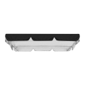 Pikkukuva 1 / 10: Canopy Swings Top Cover Swing Tuoli Markiisi MUSTA 249X185CM Black 249x185cm