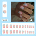 Miniatyrbilde 7 av 10: Falske Nails Fake Nials D-137 D-137 D-137