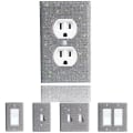 Miniatyrbillede 10 af 10: US Standard Switch Panel Sticker Rhinestones Socket Frame 04 04 04