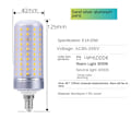 Miniatyrbilde 7 av 10: Maispære LED Maispære E14-40WSLIVER SLIVER E14-40WSliver