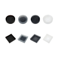 Miniatyrbillede 4 af 10: Sengemøbler Risers Anti Vibration Pads GRÅ 45MMSQUARE SQUARE Grey 45mmSquare-Square