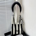Miniatyrbillede 9 af 10: Mulepose Knot Håndledstaske SORT black