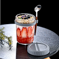 Miniatyrbilde 4 av 10: Overnight Oats Cup Yoghurtbeholdere 9 9 9