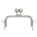 Pikkukuva 1 / 10: Kukkarokehys Kiss Clasp Kukkaro lukkokehys SILVER silver