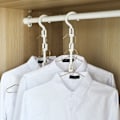 Miniatyrbillede 5 af 10: Tøjbøjle Skab Organizer 2STK 2STK 2pcs