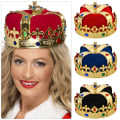 Miniatyrbild 7 av 10: Crown Hat King Hat BLÅ Blue
