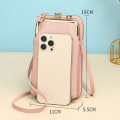 Miniatyrbilde 8 av 10: Kvinner Mobiltelefon Veske Crossbody Bags Reise skulderveske Brown