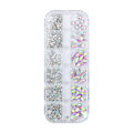 Miniatyrbillede 7 af 10: 12Gird Box Nail Art Diamond Rhinestones STYLE C STYLE C Style C