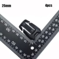 Miniatyrbilde 3 av 7: 4 stk Webbing stropp Spenne Glidefeste 20MM 20mm