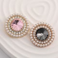 Pikkukuva 9 / 10: 5 kpl Pearl Vaatteet Napit Paidan napit MUSTA 25MM5KPL 5 KPL black 25MM5pcs-5pcs