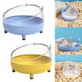 Miniatyrbillede 4 af 10: Hamster Sand Bad Container Hamster Sand Bad Box BLÅ Blue