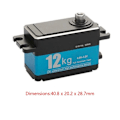 Pikkukuva 2 / 8: 12KG:n digitaalinen servo-servomoottori