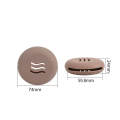 Miniatyrbillede 2 af 10: Powder Puff Opbevaringspose Vaskbar SORT/BRUN Black/Brown