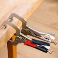 Miniatyrbillede 4 af 5: Låse C-Clamp Basics Justerbar Metal Face Clamp 6In