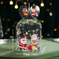Miniatyrbilde 7 av 10: 5 stk julegaveeske juleepleboks C C C