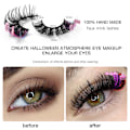 Pikkukuva 5 / 6: Halloween tekoripset Värilliset tekoripset Ripset