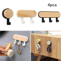Miniatyrbilde 8 av 10: Trekroker Vegghengere Kroker SORT 2 KROKER 2 KROKER Black 2 hooks-2 hooks