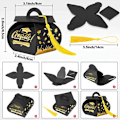 Miniatyrbillede 4 af 10: 12stk slikæske Gaveæske SORT 12STK 12STK Black 12Pcs-12Pcs