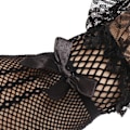Miniatyrbillede 8 af 10: Fishnet Mesh Handsker Brudehandsker SORT Black