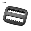 Miniatyrbillede 2 af 8: 5 stk Webbing Strap Spænde Skyder Fastener Udløser krog