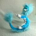 Miniatyrbillede 6 af 7: The Last Dragon Plys Legetøj Sisu Dragon Legetøj Fyldt Dukke Plys Legetøj Blue