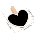 Pikkukuva 3 / 10: 10 kpl / set Blackboard Clip -ilmoitustaulu 01 01 01