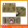 Miniatyrbillede 6 af 10: 4STK/SÆT Tactical Molle Strip Adapter Vest SORT Black