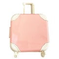 Miniatyrbillede 1 af 10: Dukkevogn Trunk Miniature Bagage PINK SOLID FARVE SOLID pink solid color-solid color