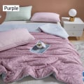 Miniatyrbillede 1 af 10: Kølende Sommerdyne Kølestof LILLA 200X230CM purple 200x230cm